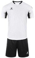 Футбольная форма Kelme Short-Sleeved Football Suit / 9151ZB1004-100 (L, белый) - 