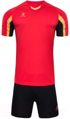 Футбольная форма Kelme Short-Sleeved Football Suit / 8251ZB1002-600 (L, красный)