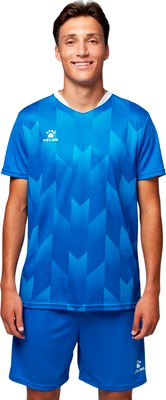 Футбольная форма Kelme Short-Sleeved Football Suit / 8251ZB1003-481 (XS, синий) - 