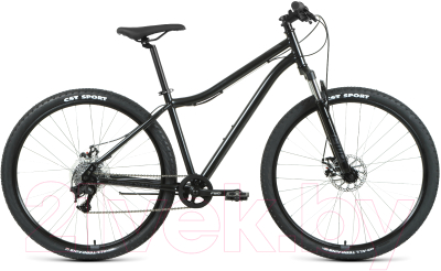Велосипед Forward Sporting 29 2.2 D RBK22FW29910 (черный/темно-серый)