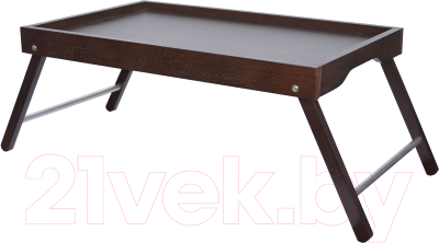 Поднос-столик Мебелик Селена (средне-коричневый)