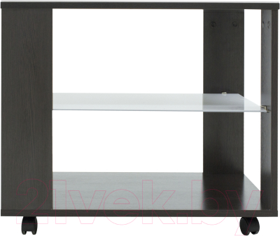 Журнальный столик Мебелик BeautyStyle 5 (венге/стекло белое)