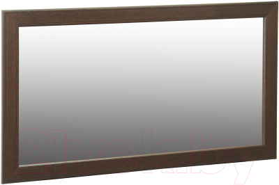 Зеркало Мебелик Васко В 61Н (темно-коричневый/патина)