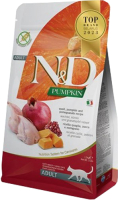 Сухой корм для кошек Farmina N&D grain Free Pumpkin Quail & Pomegranate Adult (5кг) - 
