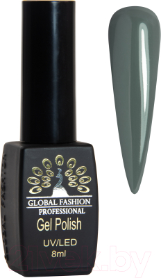 Гель-лак для ногтей Global Fashion Black Elite C10