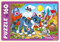 

Пазл РЫЖИЙ КОТ, Котенок-помощник / ПУ160-0472