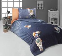 Комплект постельного белья Sarev Поплин 1.5 / N217 Space Star Fancy (V1) - 