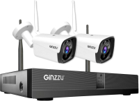 Комплект видеонаблюдения Ginzzu HK-4203W - 