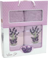 

Набор полотенец Karven, LAVANTA KELEBEK махра 50x90/70x140 HS1610 v3