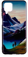 Чехол-накладка Case Print для Galaxy A12 (гора) - 