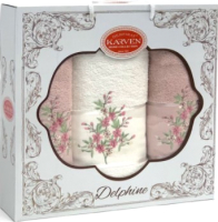 

Набор полотенец Karven, SAKURA махра 50x90(2)/70x140 HS1615 v3