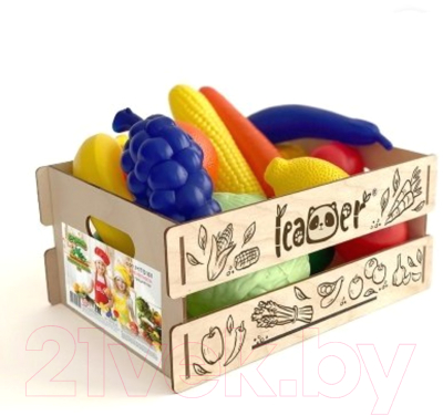Набор игрушечных продуктов Leader Toys Продуктовая корзина №9 / МТ5181