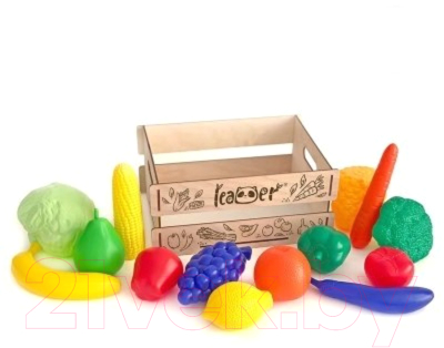 Набор игрушечных продуктов Leader Toys Продуктовая корзина №9 / МТ5181