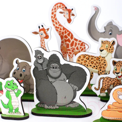 Набор фигурок игровых Leader Toys Животные Африки / МТ60220