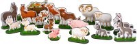 Набор фигурок игровых Leader Toys Домашние животные Zoo Party / МТ60219 - 