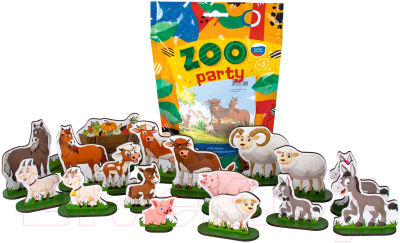 Набор фигурок игровых Leader Toys Домашние животные Zoo Party / МТ60219