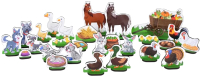 Набор фигурок игровых Leader Toys Домашние животные Zoo Party / МТ60119 - 