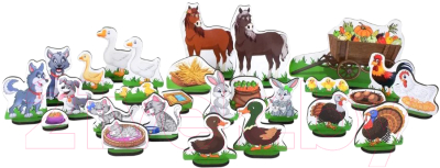 Набор фигурок игровых Leader Toys Домашние животные Zoo Party / МТ60119
