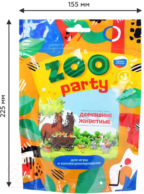 Набор фигурок игровых Leader Toys Домашние животные Zoo Party / МТ60119