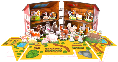 Развивающая игра Leader Toys Ферма с домашними животными / МТ76319