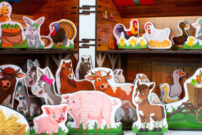 Развивающая игра Leader Toys Ферма с домашними животными / МТ76319