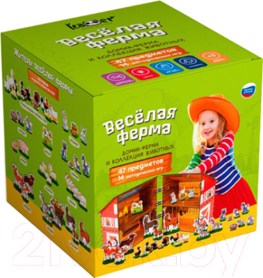 Развивающая игра Leader Toys Ферма с домашними животными / МТ76319