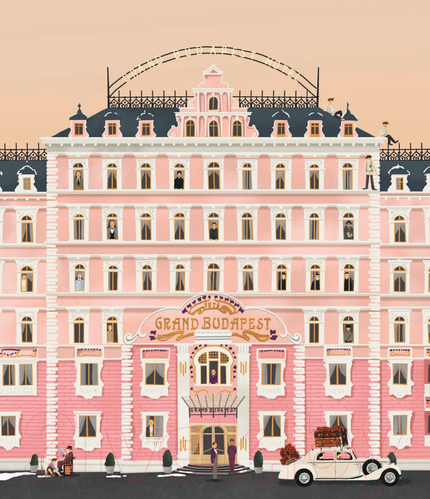 Книга Эксмо The Wes Anderson Collection. Отель Гранд Будапешт