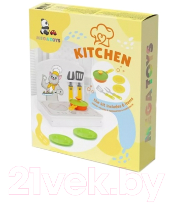 Кухонная плита игрушечная Leader Toys 17305 (белый)