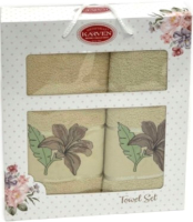 

Набор полотенец Karven, ZAMBAK махра 50x90/70x140 HS1626 v2