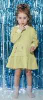 Платье детское Keka С капюшоном / 5861 (зеленый, р.116) - 
