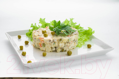 Тарелка закусочная (десертная) Corone Carre LQ-QK15098C / фк661