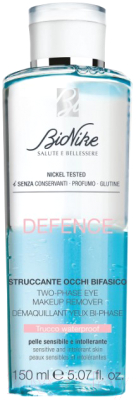Лосьон для снятия макияжа BioNike Defence Two-Phase Eye Makeup Remover  (150мл)