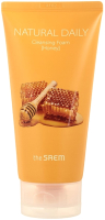 Пенка для умывания The Saem Natural Daily Cleansing Foam Honey (150мл) - 