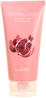 Пенка для умывания The Saem Natural Daily Cleansing Foam Pomegranate (150мл) - 