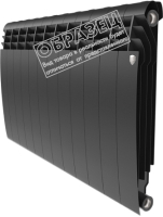 Радиатор биметаллический Royal Thermo Biliner 500 Noir Sable (15 секций) - 