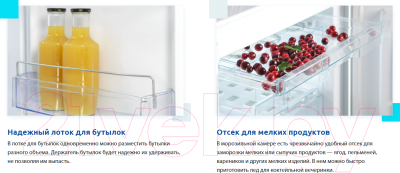 Холодильник с морозильником Snaige RF58SG-P5CBNF