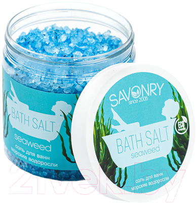 Соль для ванны Savonry Морские водоросли (600г)
