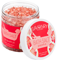 Соль для ванны Savonry Грейпфрут (600г) - 