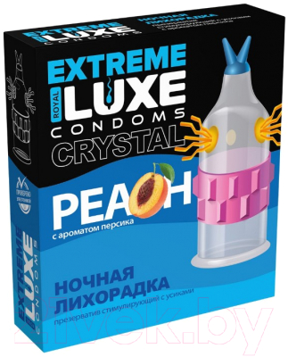 Презервативы LUXE Extreme Ночная Лихорадка Персик / 4692lux