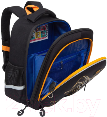 Школьный рюкзак Grizzly RAz-287-11 (черный)