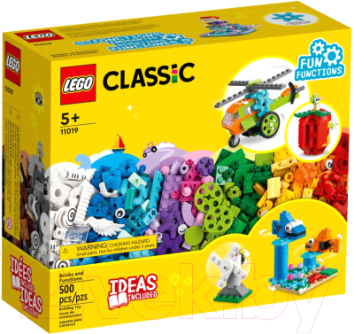 Конструктор Lego Classic Кубики и функции 11019
