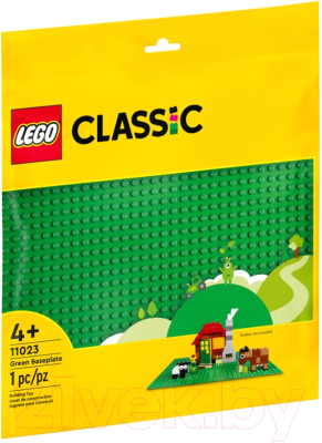 Элемент конструктора Lego Classic Зеленая базовая пластина 11023