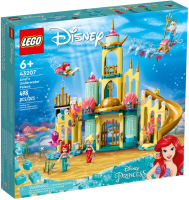 Конструктор Lego Princess Подводный дворец Ариэль 43207 - 