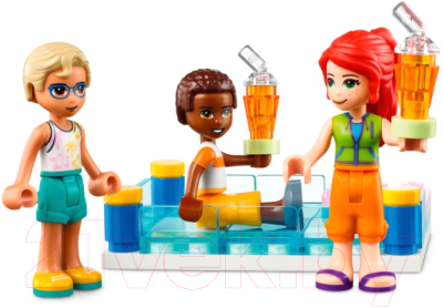 Конструктор Lego Friends Пляжный дом для отдыха 41709