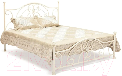 Двуспальная кровать Tetchair Secret De Maison Elizabeth 160x200 (античный белый)