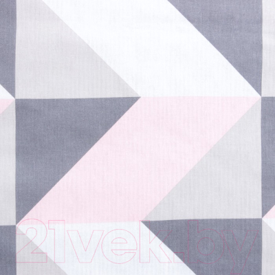 Комплект постельного белья Этель Pink illusion 1.5 сп / 7533787