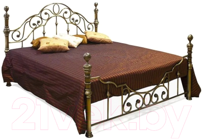 Двуспальная кровать Tetchair Secret De Maison Victoria 160x200 (античная медь)