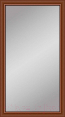 Зеркало Декарт Настенное в раме 8Л0570 (65x115см, коричневый орех)