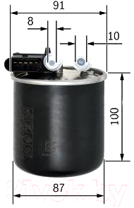 Топливный фильтр Bosch F026402838