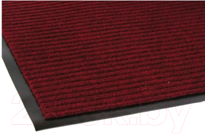 Коврик грязезащитный Kovroff Стандарт ребристый 80x120 / 20905 (красный)